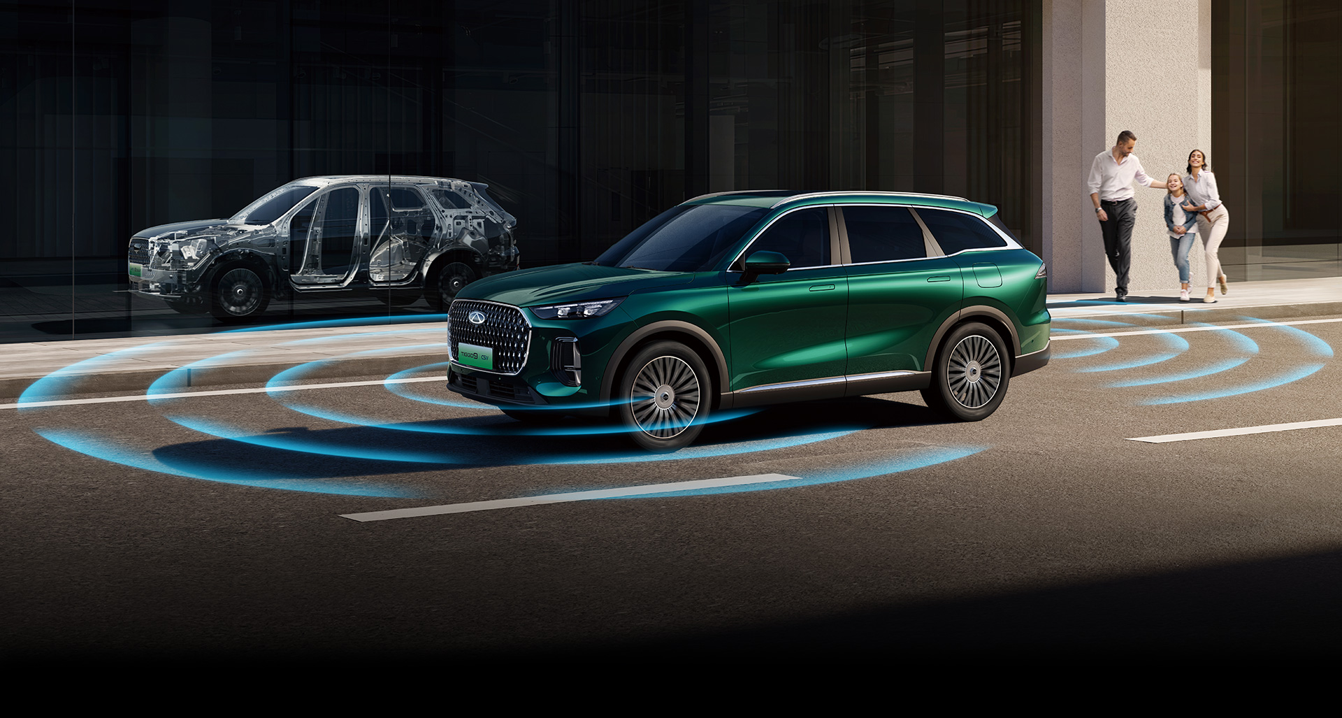 TIGGO 9 Earns Five-Star Safety Rating